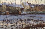 Winter at Moret Maurice cullen